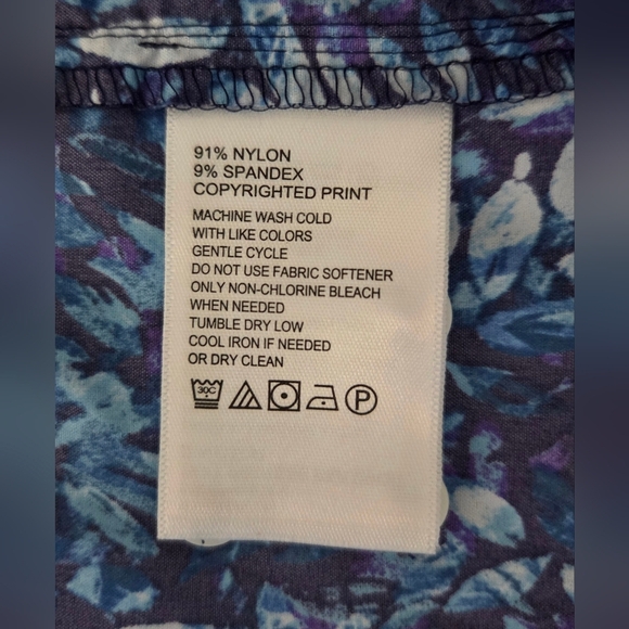 NEW TOMMY BAHAMA THE SIESTA KEY AZUL FRONDS BUTTON DOWN. - Picture 6 of 8